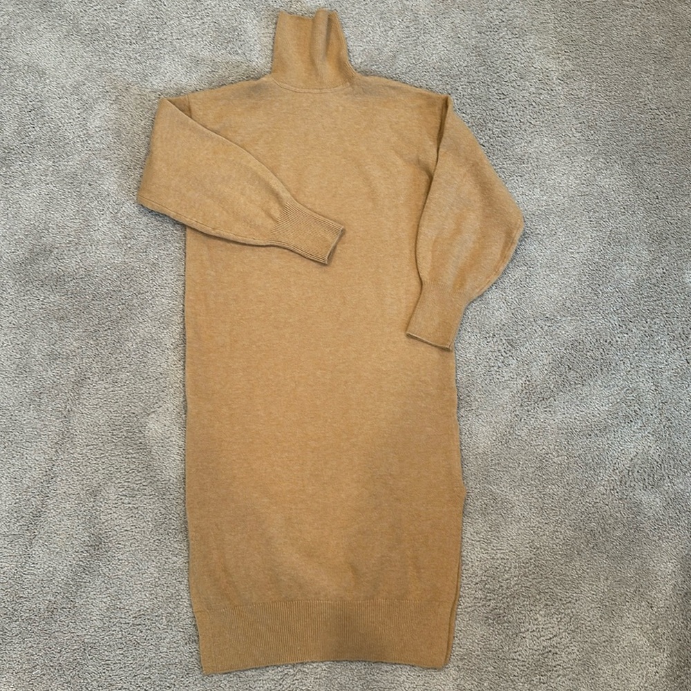 H&M sweater turtleneck dress